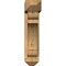 Ekena Millwork Olympic Arts and Crafts Rough Sawn Bracket w/ Offset Brace, Western Red Cedar, 6"W x 22"D x 26"H BKT0604X22X26OLY03RWR - alternate 2
